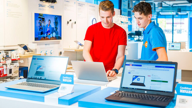 Lenovo Laptops im Store testen.