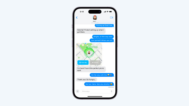 Messages app Apple iPhone