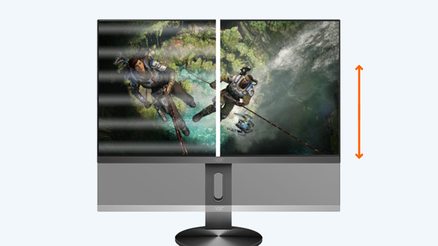 Ein Monitor mit vibrationsfreier Technologie und einstellbarer Höhe ist nach NEN ISO zertifiziert