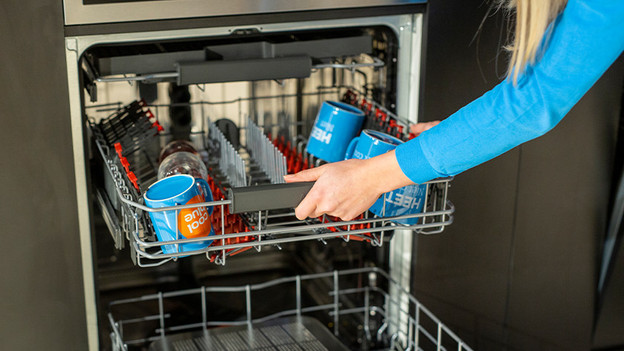 Trockenverfahren von Spülmaschinen