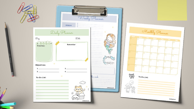 Kalender und Planer drucken