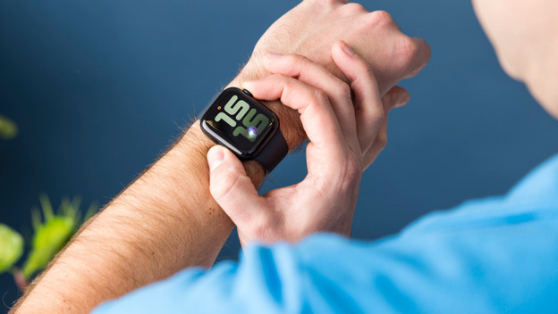 Apple Watch gedrückt halten