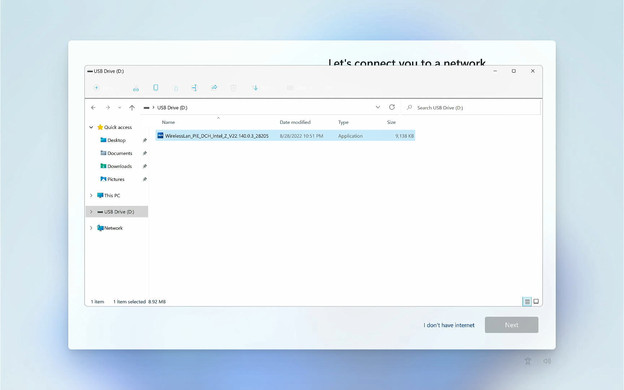 Windows WiFi settings