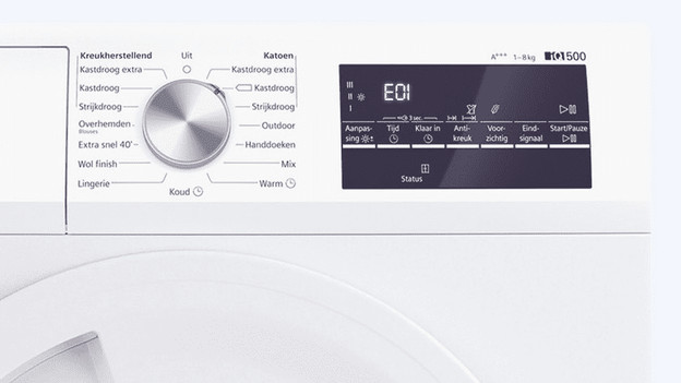 Siemens dryer error