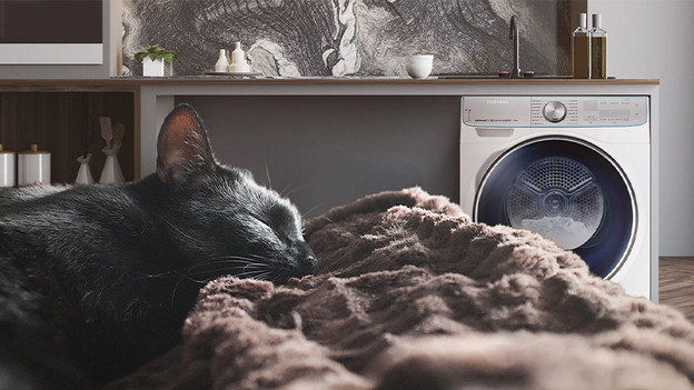 Samsung 8000 series: dries extra silently