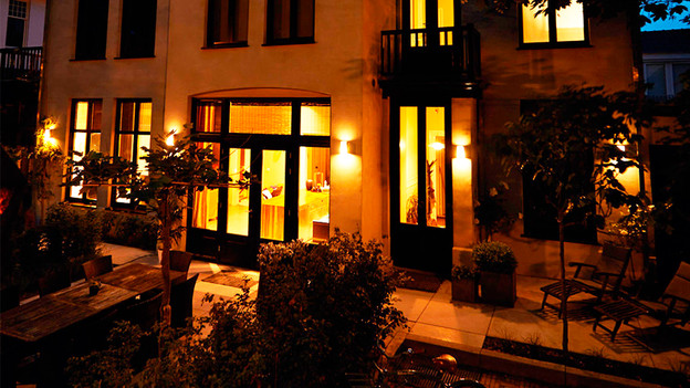 Have the lights turn off when you leave the house