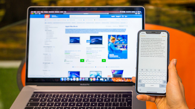 Universelle Zwischenablage bei Apple