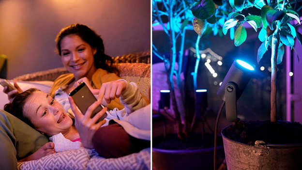 Always choose the right atmosphere with smart lights