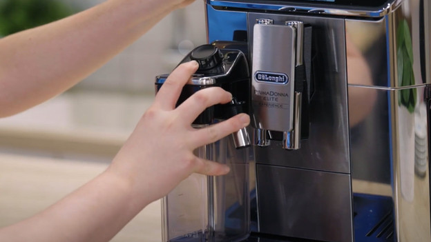 Schließe das Milchsystem an