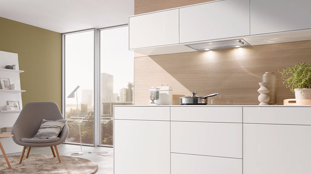 Dunstabzugshaube mit Abluftbetrieb