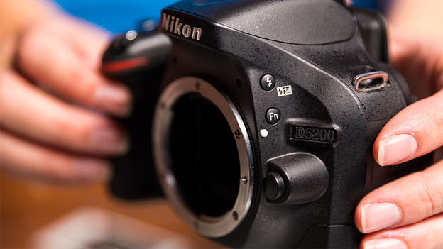 Objektivbajonett für Nikon-Spiegelreflexkameras