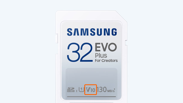 F: Geschwindigkeitsklasse für Video