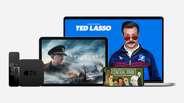 Apple TV+ auf verschiedenen Geräten