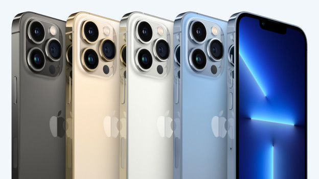 iPhone 13 Pro (Max): gleiche Auswahl an Speicherplatz