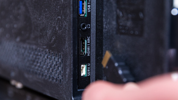 Connect the HDMI cable to your television