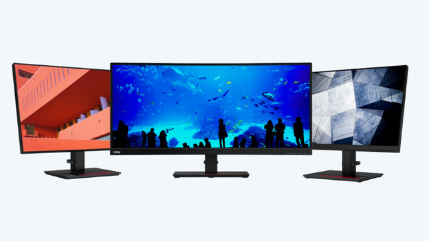 3 different Lenovo monitors listed