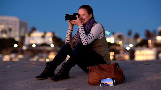 Verbinde ich meine Nikon Spiegelreflexkamera mit meinem Smartphone?