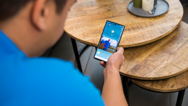 Du siehst immer, wer vor der Tür steht