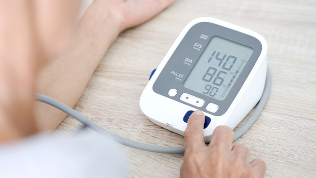 Ein zu niedriger unterer Blutdruckwert