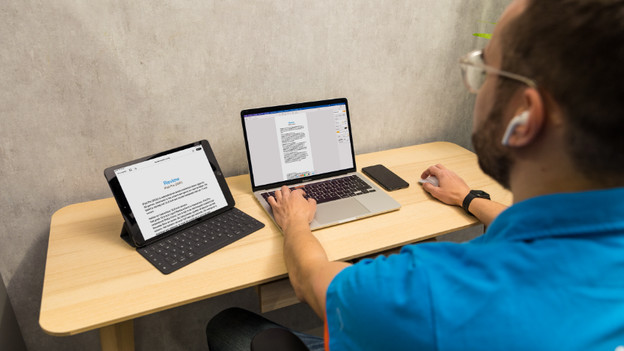 Zusammenarbeit MacBook und iPad