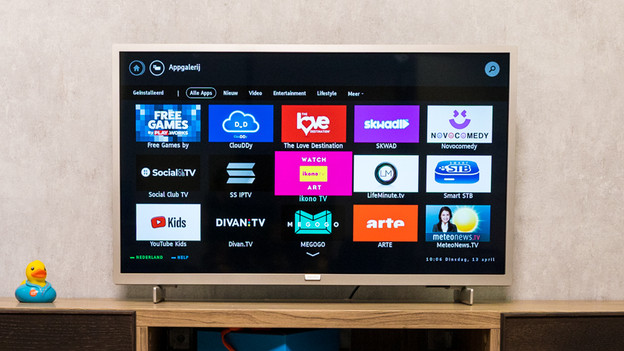Philips: Einfache Smart-TV-App-Galerie