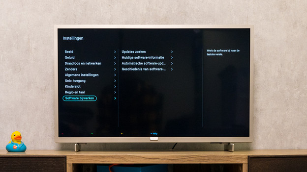 Update the software of your Philips TV