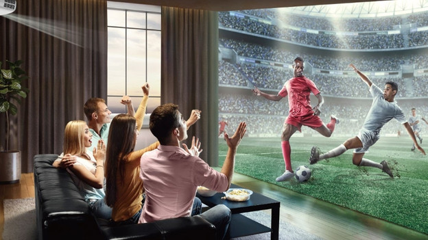 ANSI-Lumen Projektionsfläche