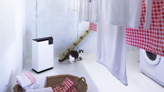 Hygrometer und Wäschetrocknungsfunktion