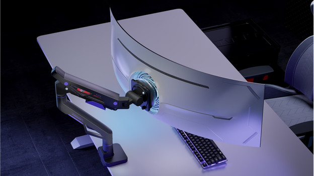 Vortech Monitorarm mit Gasfeder