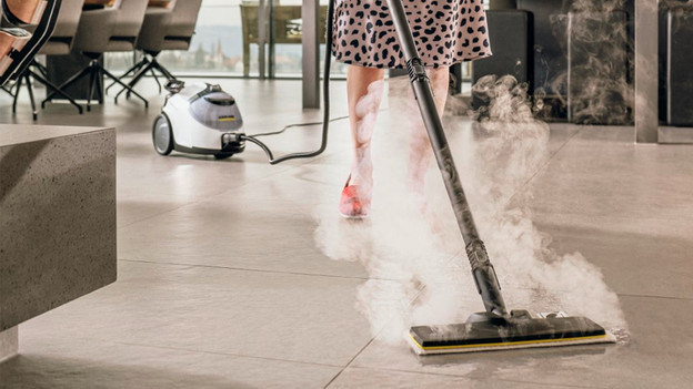 Gründliche Reinigung mit mehr Dampf