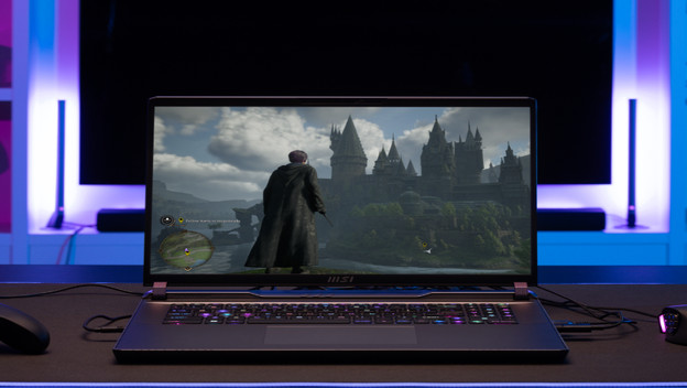 Hogwarts Legacy on an RTX 4070 video card