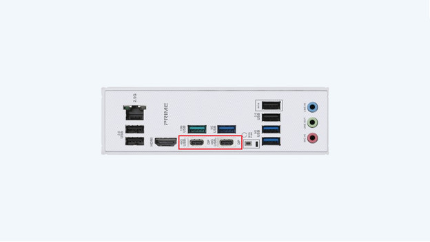 USB4 ports for fast data transfer