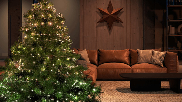 Festavia Beleuchtung im Weihnachtsbaum