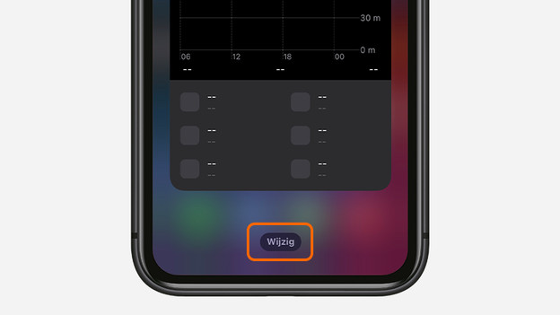 Scrolle nach unten und tipp auf „Bearbeiten“.