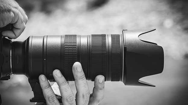 Larger zoom range and wide angle