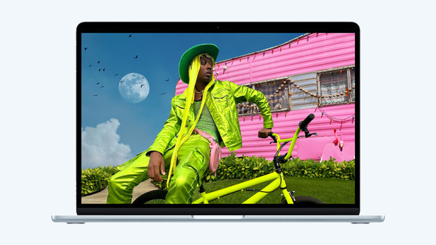 Bright and colorful screen
