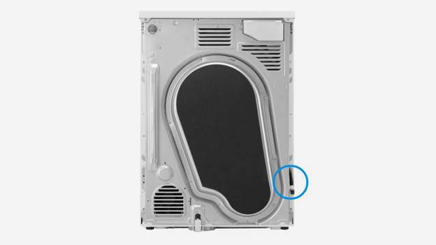 LG Rückseite des Trockners