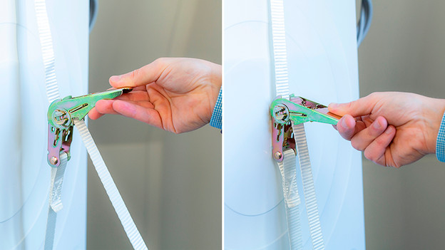 Gurtspanner Zwischenbaurahmen