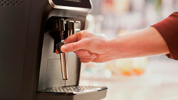 Dampflanze Philips wöchentlich reinigen 2200 und 3200-Reihe