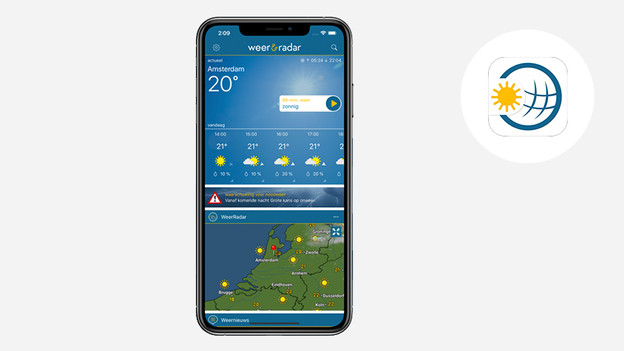 Apple iPhone iOS Weather & Radar app