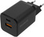 BlueBuilt Power-Delivery- und Quick-Charge-Ladegerät mit 2 USB-Anschlüssen 38 W Schwarz