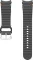 Samsung Silikon-Sportarmband 20 mm Dunkelgrau M/L