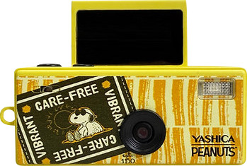 Yashica Funtastic Keychain Camera Peanuts Sweet Dreams Home vorne