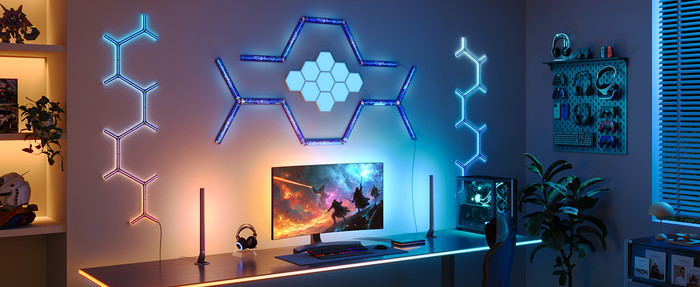 Govee AI Sync Box Kit 2 27-34 inches product in use