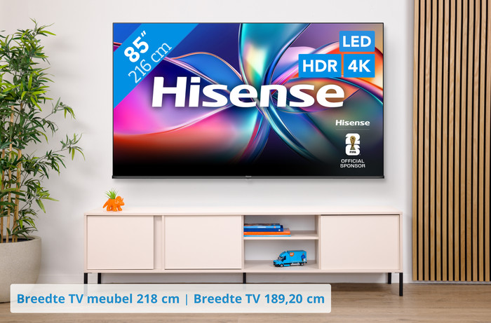 Hisense 85 Zoll QLED E7Q (2025) visuelles Coolblue 1