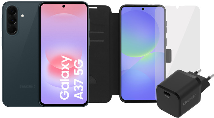 Samsung Galaxy A37 256GB Dunkelgrün 5G + Komplettes Zubehörset Main Image