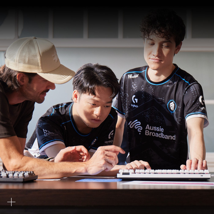 Logitech G PRO X Superlight 2 Lightspeed Kabellose Gaming-Maus Schwarz produkt in gebrauch