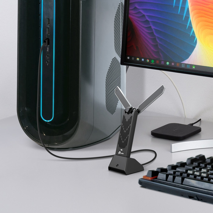 TP-Link Archer TBE400UH produkt in gebrauch