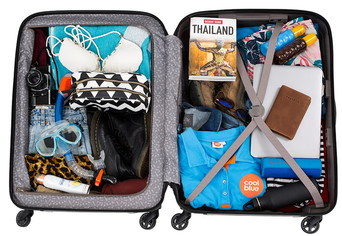 Samsonite S'Cure Spinner 69cm Dark Blue visual Coolblue 1