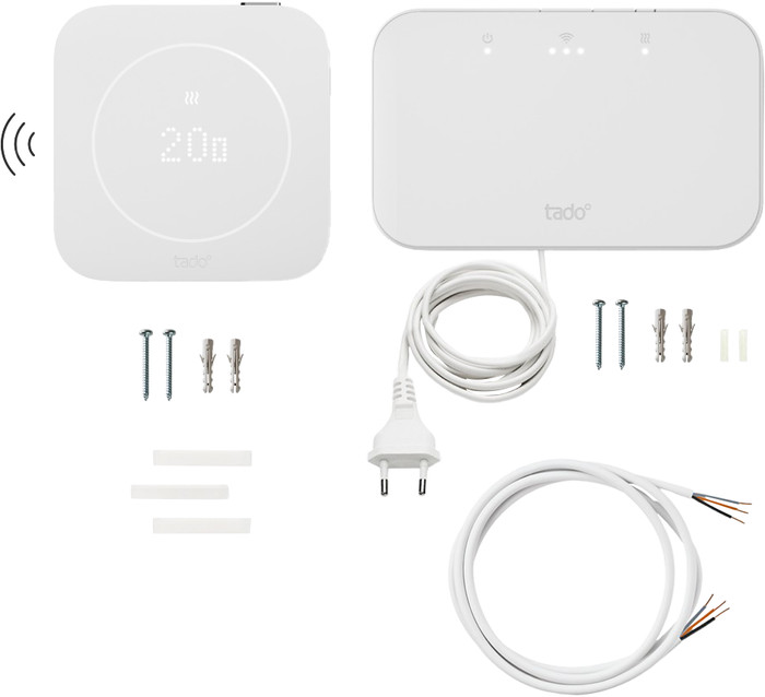 tado Kabelloser Smart-Thermostat X Starterset 2. Generation zubehör